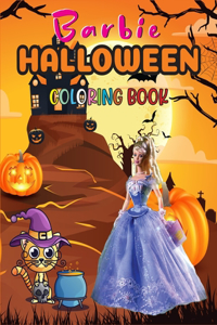Barbie Halloween Coloring Book