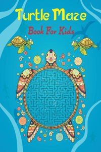 Turtle Maze Book For Kids