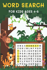 Word Search for Kids Ages 4-8