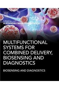 Multifunctional Systems for Combined Delivery, Biosensing and Diagnostics