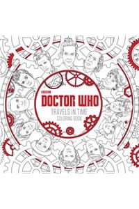 Doctor Who Travels in Time Coloring Book