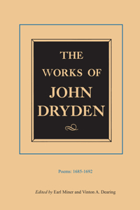 Works of John Dryden, Volume III