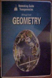 McDougal Littell High School Math: Notetaking Guide Transparencies Geometry