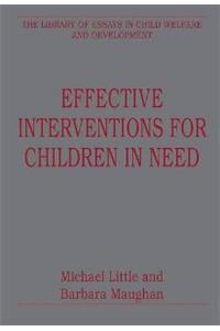 Effective Interventions for Children in Need