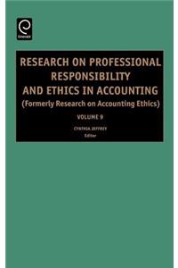 Research on Professional Responsibility and Ethics in Accounting