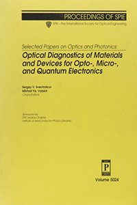 Selected Papers on Optics and Photonics