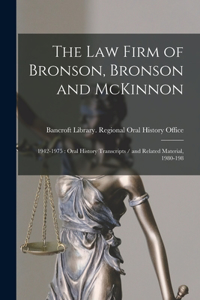 The Law Firm of Bronson, Bronson and McKinnon
