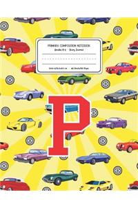 Primary Composition Notebook Grades K-2 Story Journal P