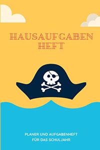 Hausaufgabenheft Planer und Aufgabenheft für das Schuljahr