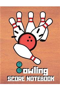 Bowling Score Notebook