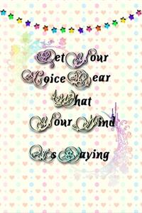 Let Your Voice Hear What Your Mind is Saying