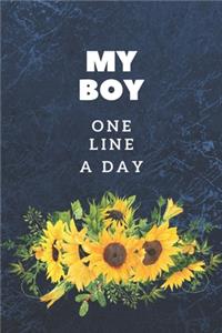 My Boy One Line A Day