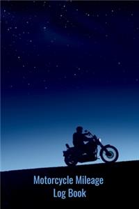 Motorcycle Mileage Log Book