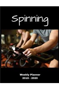 Spinning 2019 - 2020 Weekly Planner