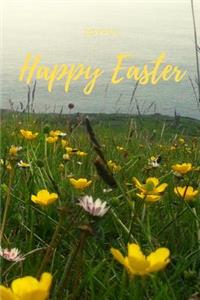 Easter Writing Notebook, Blank Ruled Notebook for the Easter Holidays: Happy Easter - Joyful