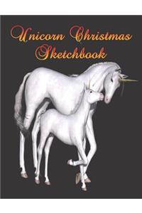 Unicorn Christmas Sketchbook