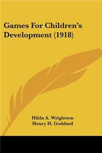 Games For Children's Development (1918)