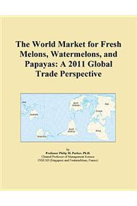 The World Market for Fresh Melons, Watermelons, and Papayas