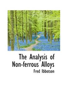 The Analysis of Non-Ferrous Alloys