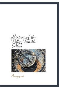 Mintues of the Fifty-Fourth Session