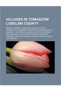 Villages in Tomaszow Lubelski County