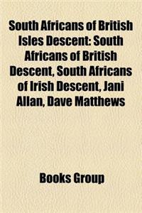 South Africans of British Isles Descent