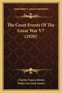 The Great Events Of The Great War V7 (1920)