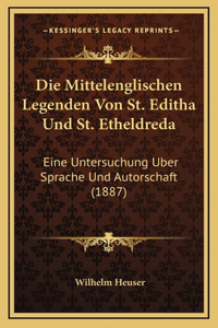 Die Mittelenglischen Legenden Von St. Editha Und St. Etheldreda