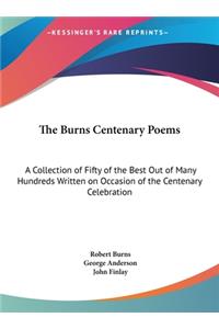 The Burns Centenary Poems