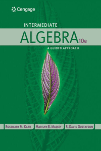 Student Workbook for Karr/Massey/Gustafson's Intermediate Algebra, 10th