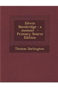 Edwin Bainbridge