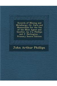 Records of Mining and Metallurgy