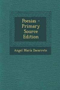 Poesias - Primary Source Edition