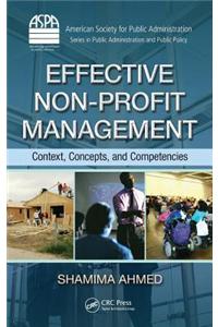 Effective Non-Profit Management