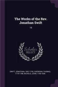 Works of the Rev. Jonathan Swift