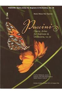 Puccini Arias for Soprano with Orchestra - Volume III