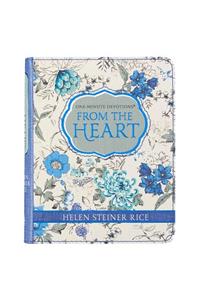 One-Min Devotions from the Heart Lux-Leather