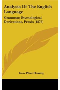 Analysis Of The English Language