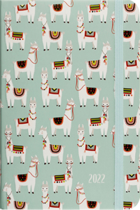 2022 Llamas Weekly Planner (16-Month Engagement Calendar)