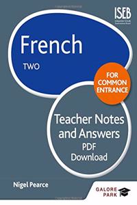 French For Common Entrance Two Answers
