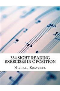 354 Sight Reading Exercises in C Position