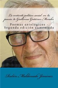 Vertiente Político-Social En La Poesía de Guillermo Gutiérrez Morales