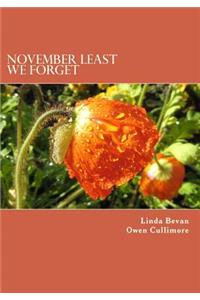 November Least We Forget