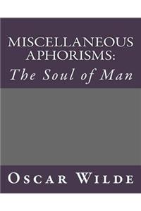 Miscellaneous Aphorisms