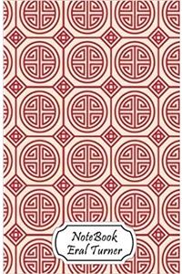 Notebook Journal Dot-grid, Graph, Lined, Blank, No Lined - Chinese Pattern: Small Pocket Notebook / Journal / Diary