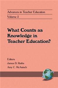 Advances in Teacher Education, Volume 5