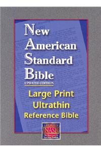 Large Print Ultrathin Reference Bible-NASB