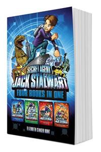 Secret Agent Jack Stalwart (Books 1-4): The Escape of the Deadly Dinosaur, the Search for the Sunken Treasure, the Mystery of the Mona Lisa, the Caper of the Crown Jewels