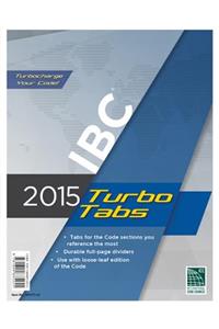 2015 International Building Code Turbo Tabs for Loose Leaf Edition