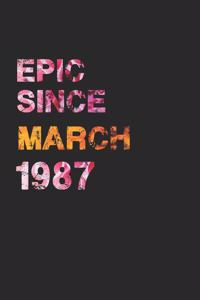 Epic Since March 1987